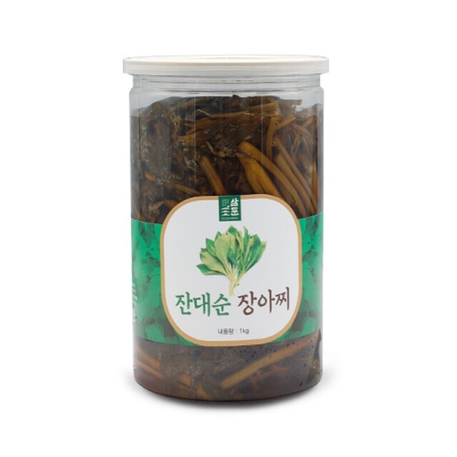 강원도 홍천잔대순 장아찌 1kg